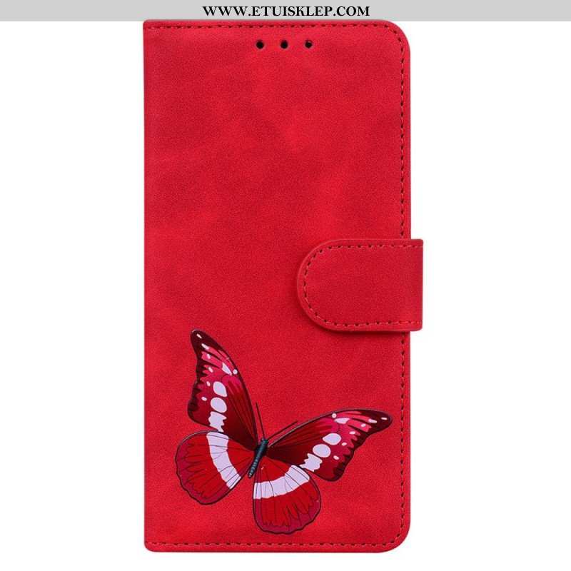 Etui Folio do Oppo Reno 8 Motyl